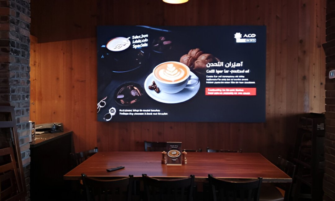 P1.8 SMD led Screen at Kuwait